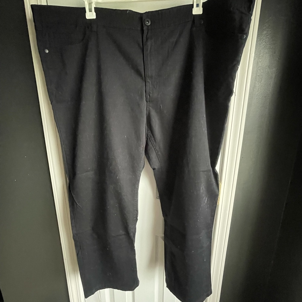 True Nation Black Straight Leg Stretch Jean(free cat hair)